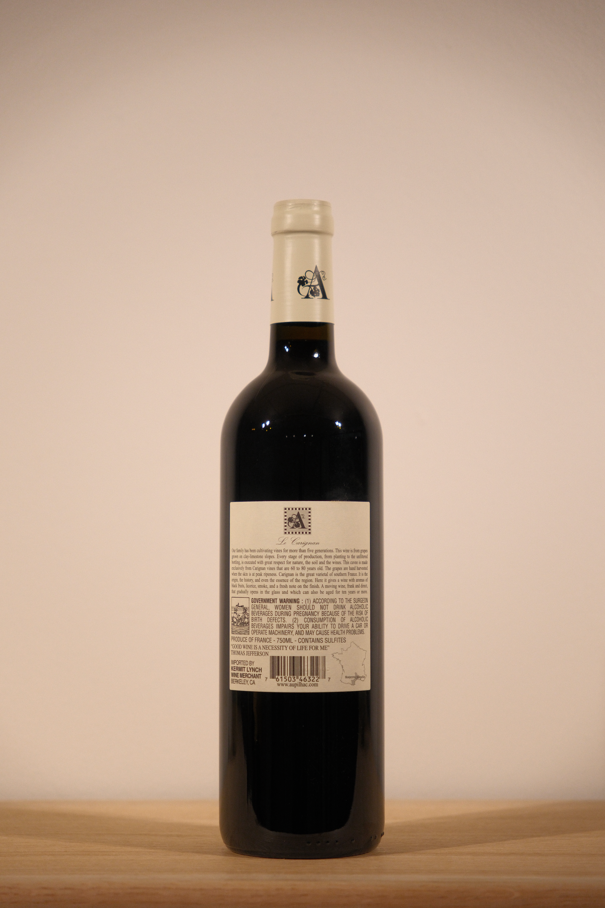 Domaine d'Aupilhac 'Le Carignan' 2021