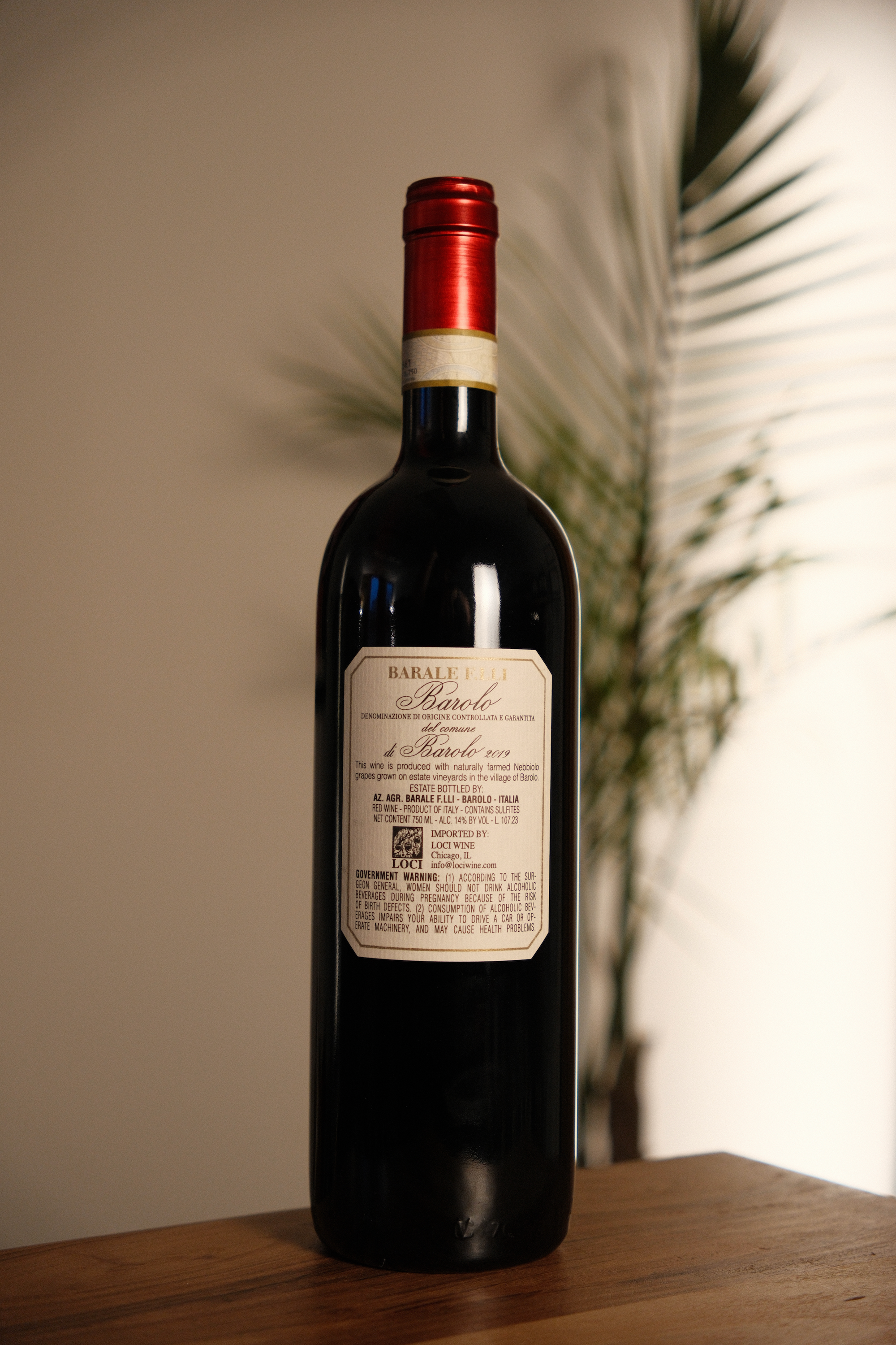 Barale Fratelli Barolo del Comune di Barolo 2019