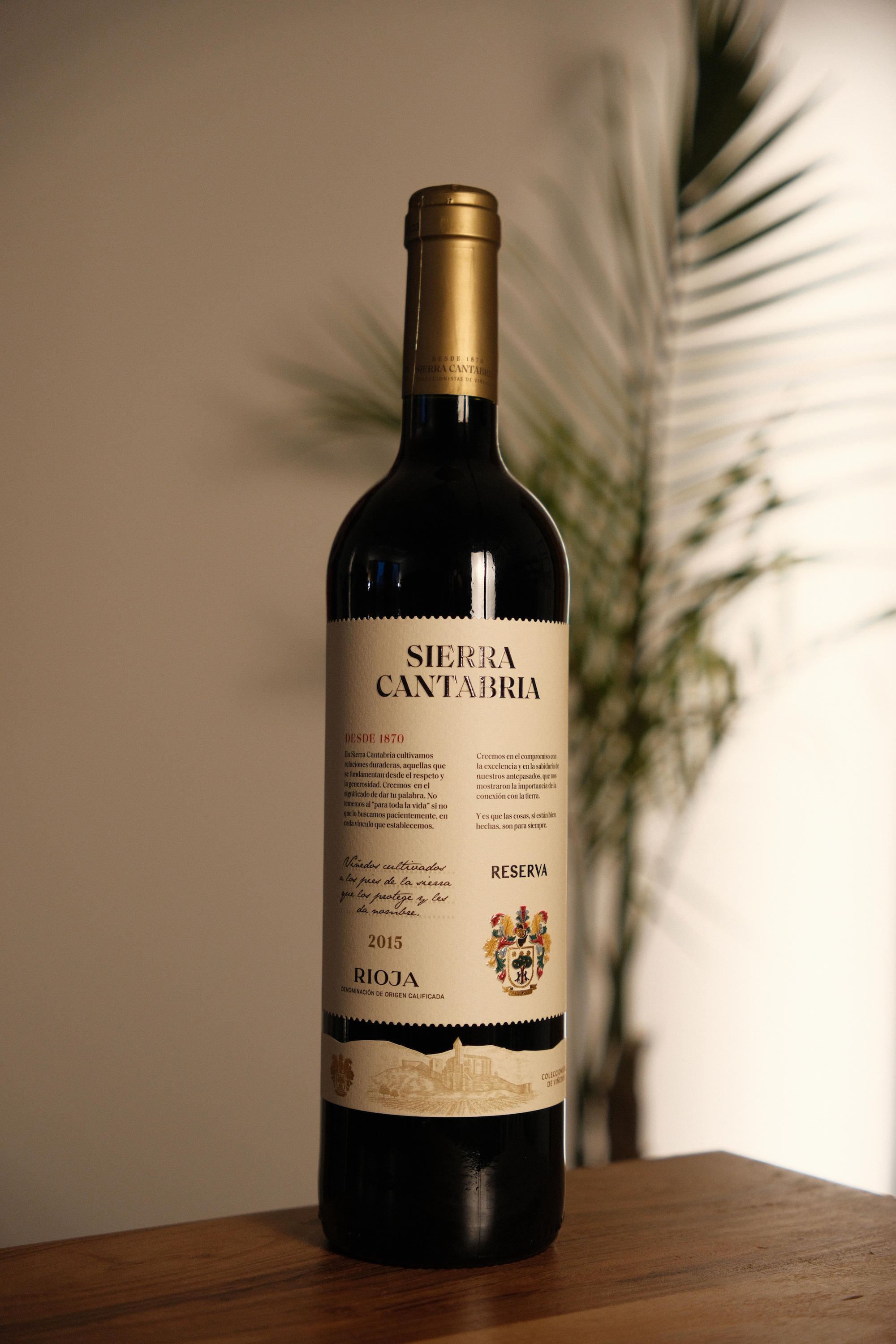 Sierra Cantabria Rijoa Reserva 2015