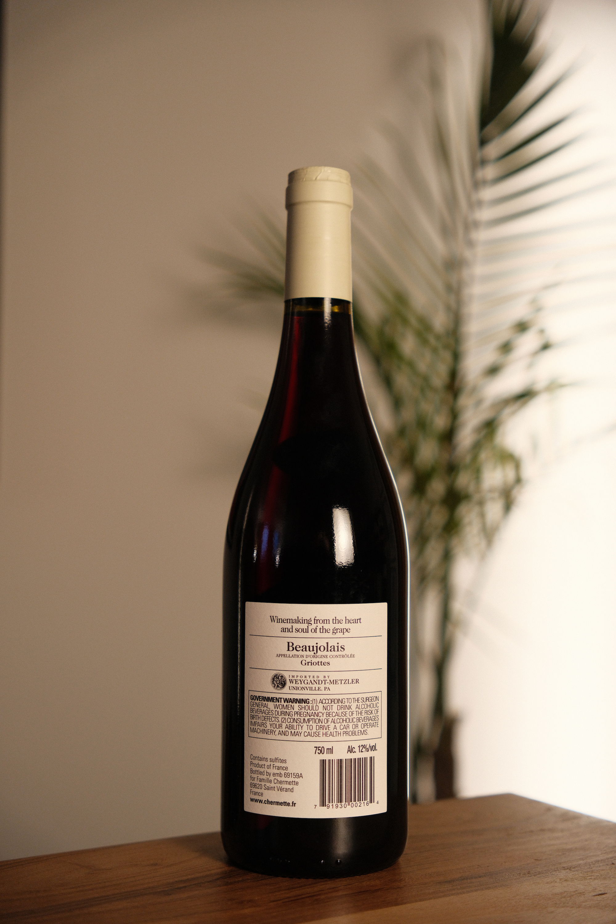 Pierre-Marie Chermette Domaine du Vissoux 'Les Griottes' Nouveau Beaujolais 2024