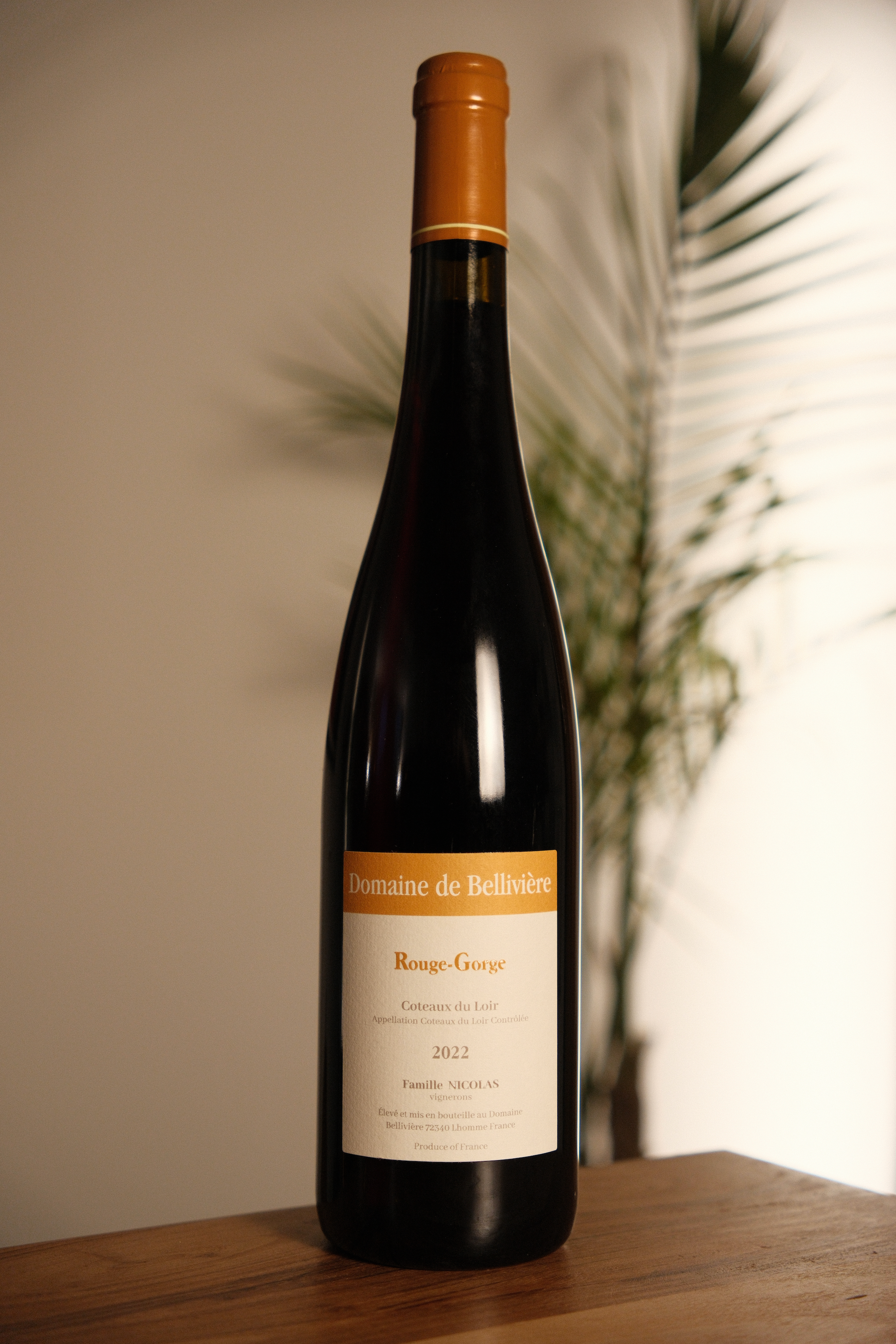 Domaine de Bellivière 'Rouge-Gorge' 2022