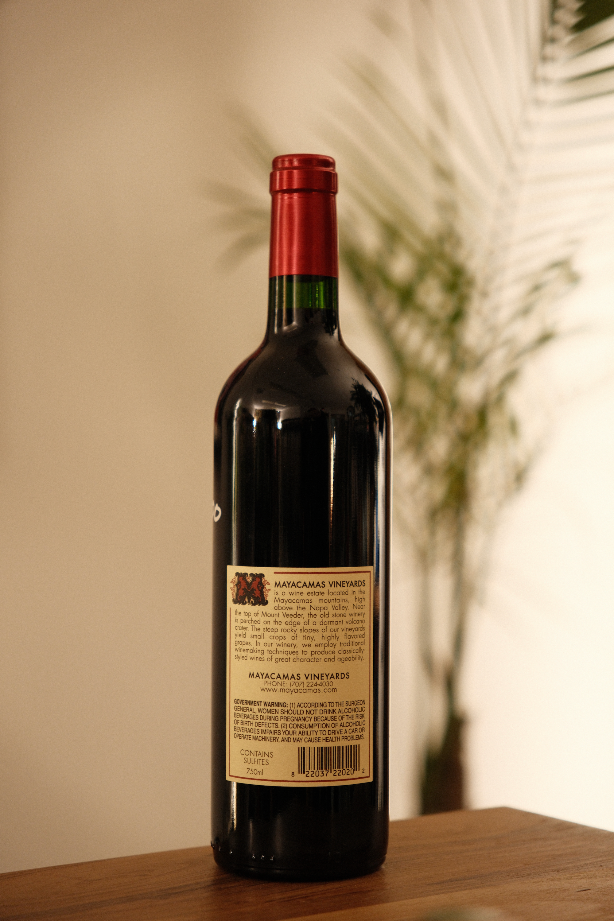 Mayacamas Cabernet Sauvignon 2020