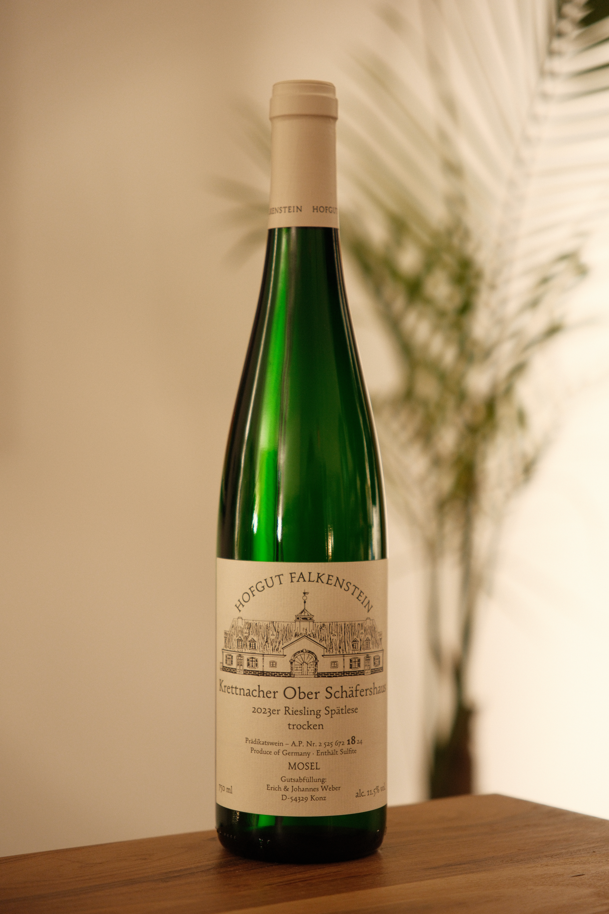 Hofgut Falkenstein 'Krettnacher Ober Schäferhaus' Riesling Spätlese Trocken 2023