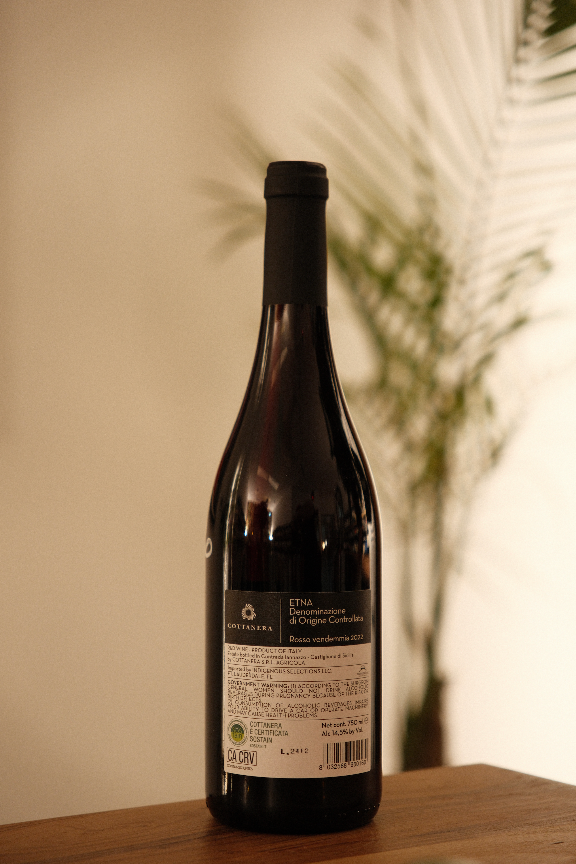 Cottanera Etna Rosso 2022