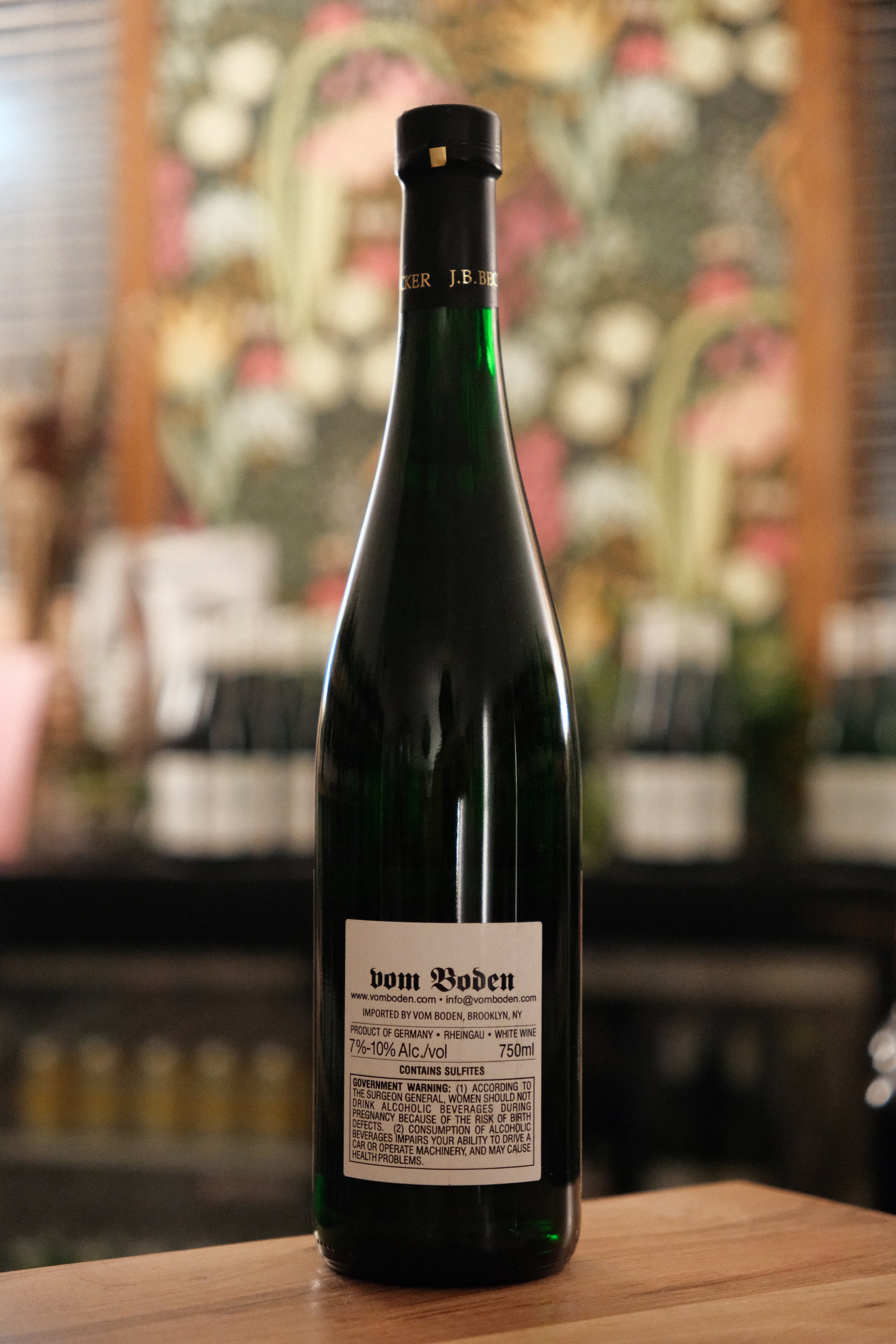 JB Becker 'Sonnenberg' Riesling Spätlese 2008