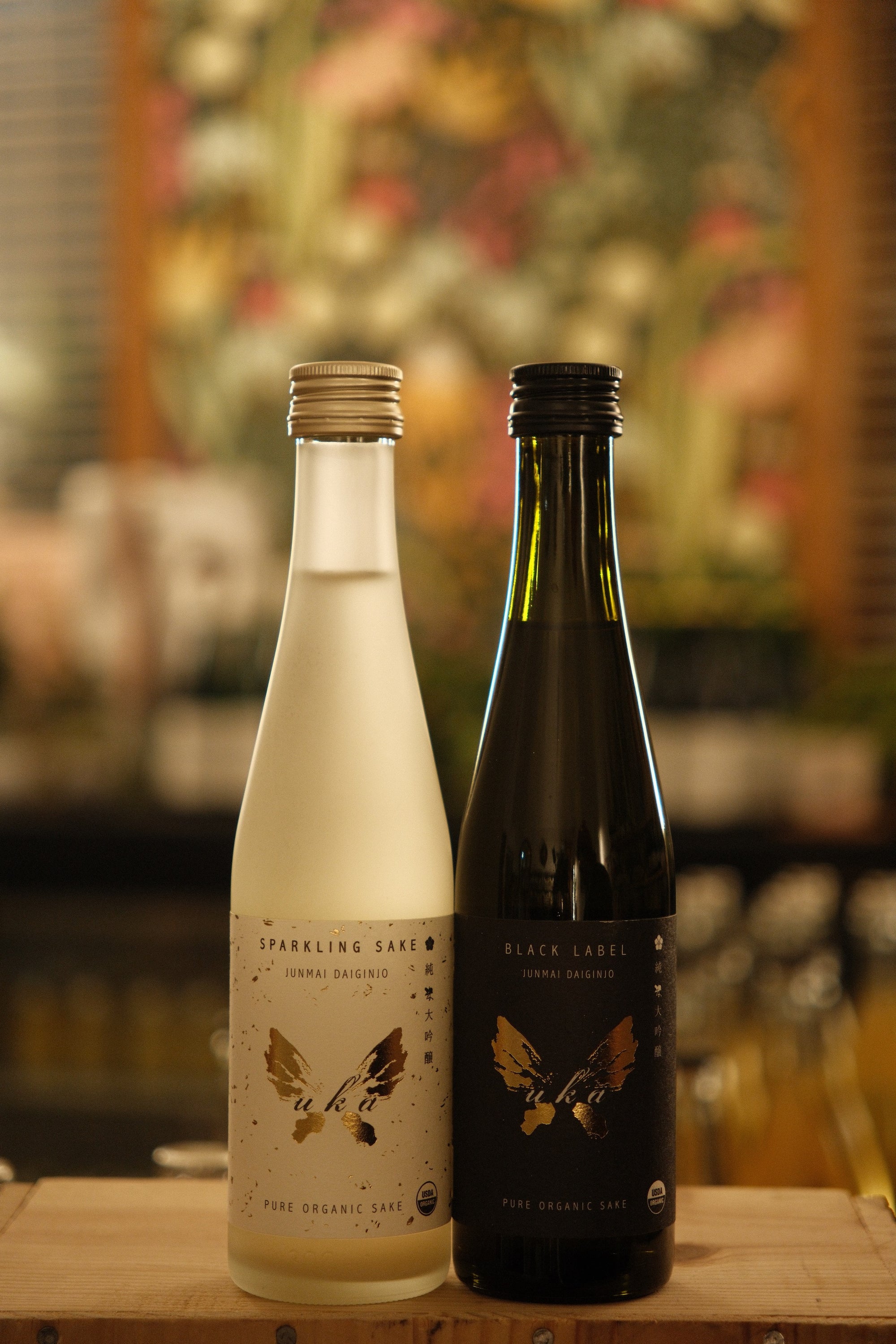 Uka Black Label Junmai Daignijo Sake