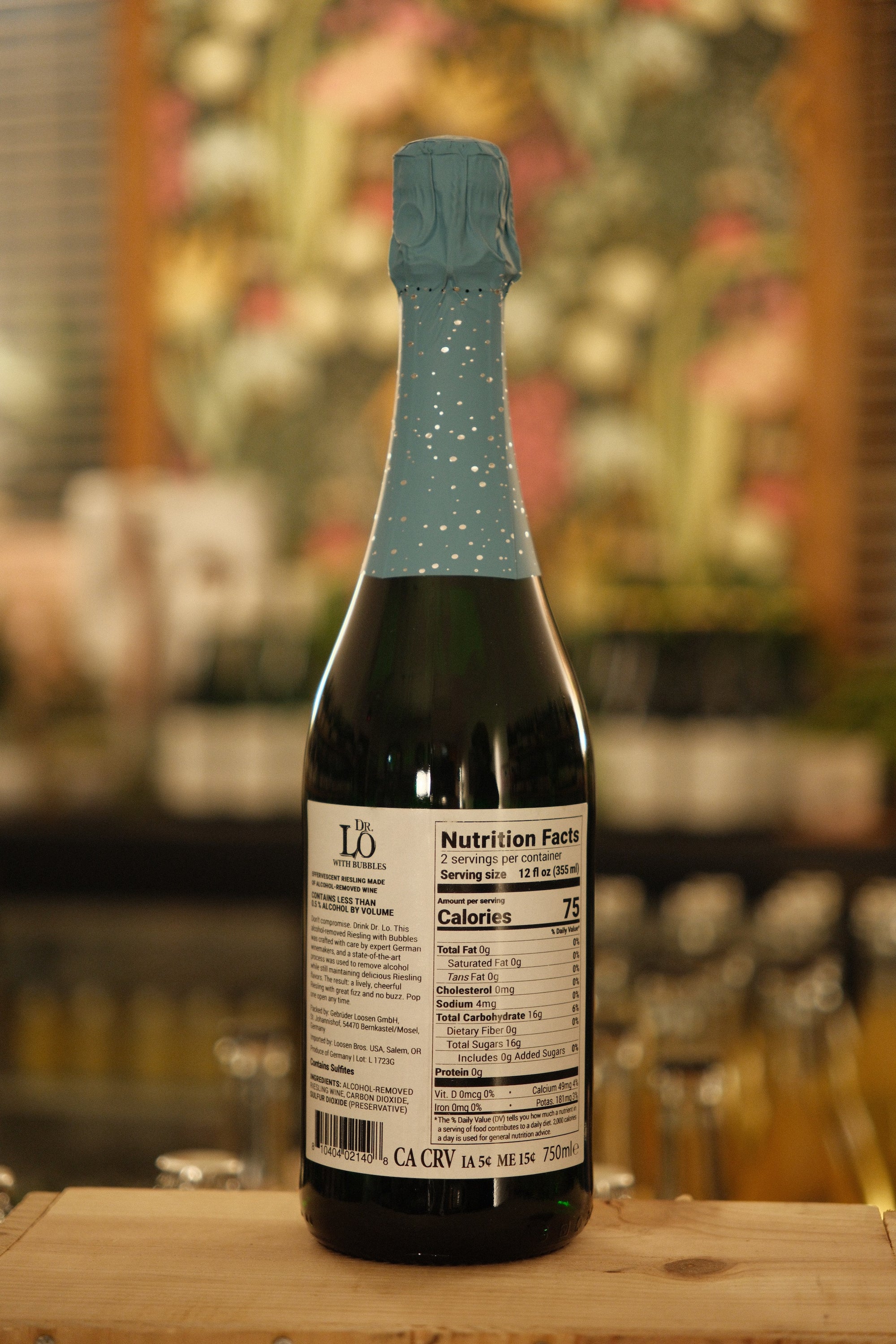 Dr. Loosen 'Dr. Lo' Sparkling Riesling *Alkohol Frei* NA