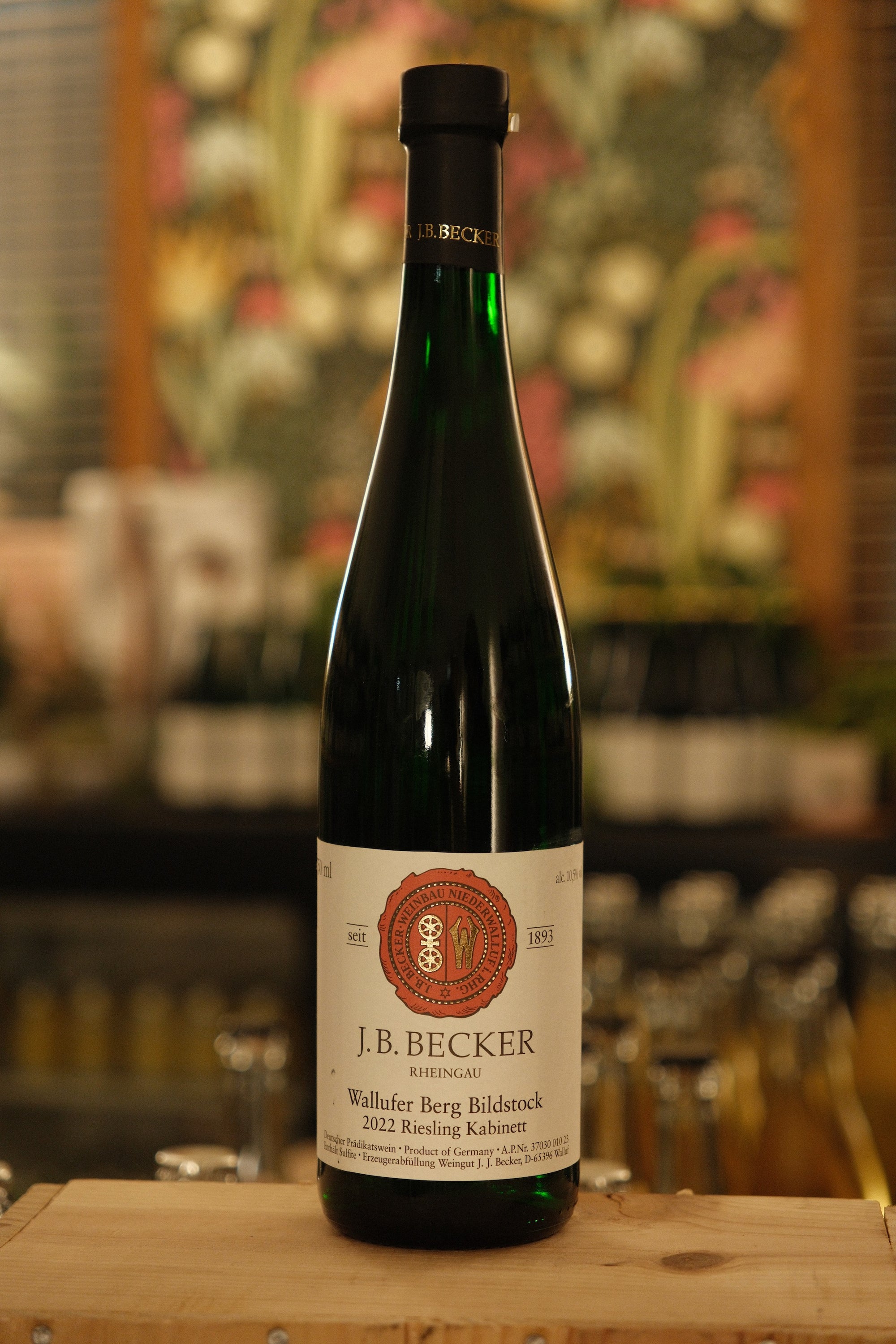 JB Becker Wallufer Berg Bildstock Riesling Kabinett 2022
