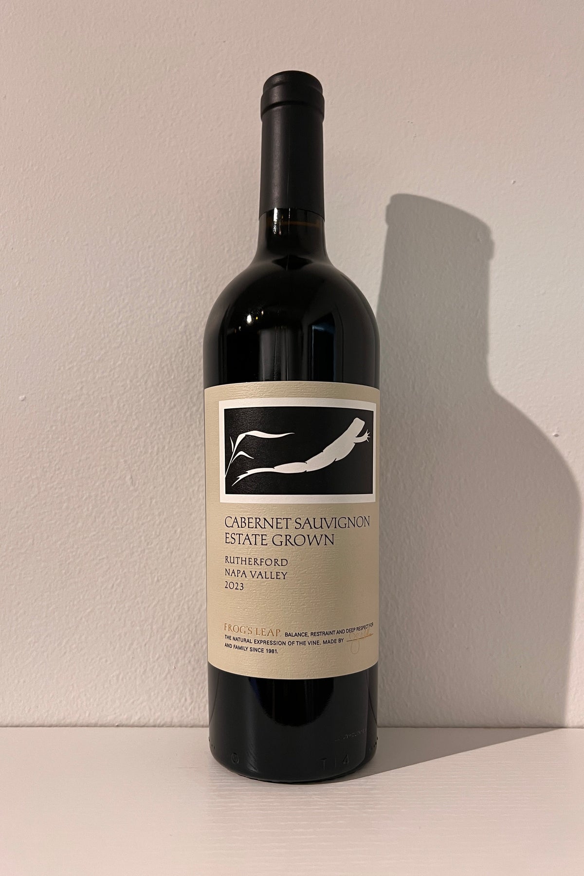 Frog's Leap Estate Grown Cabernet Sauvignon Rutherford Napa Valley 2023
