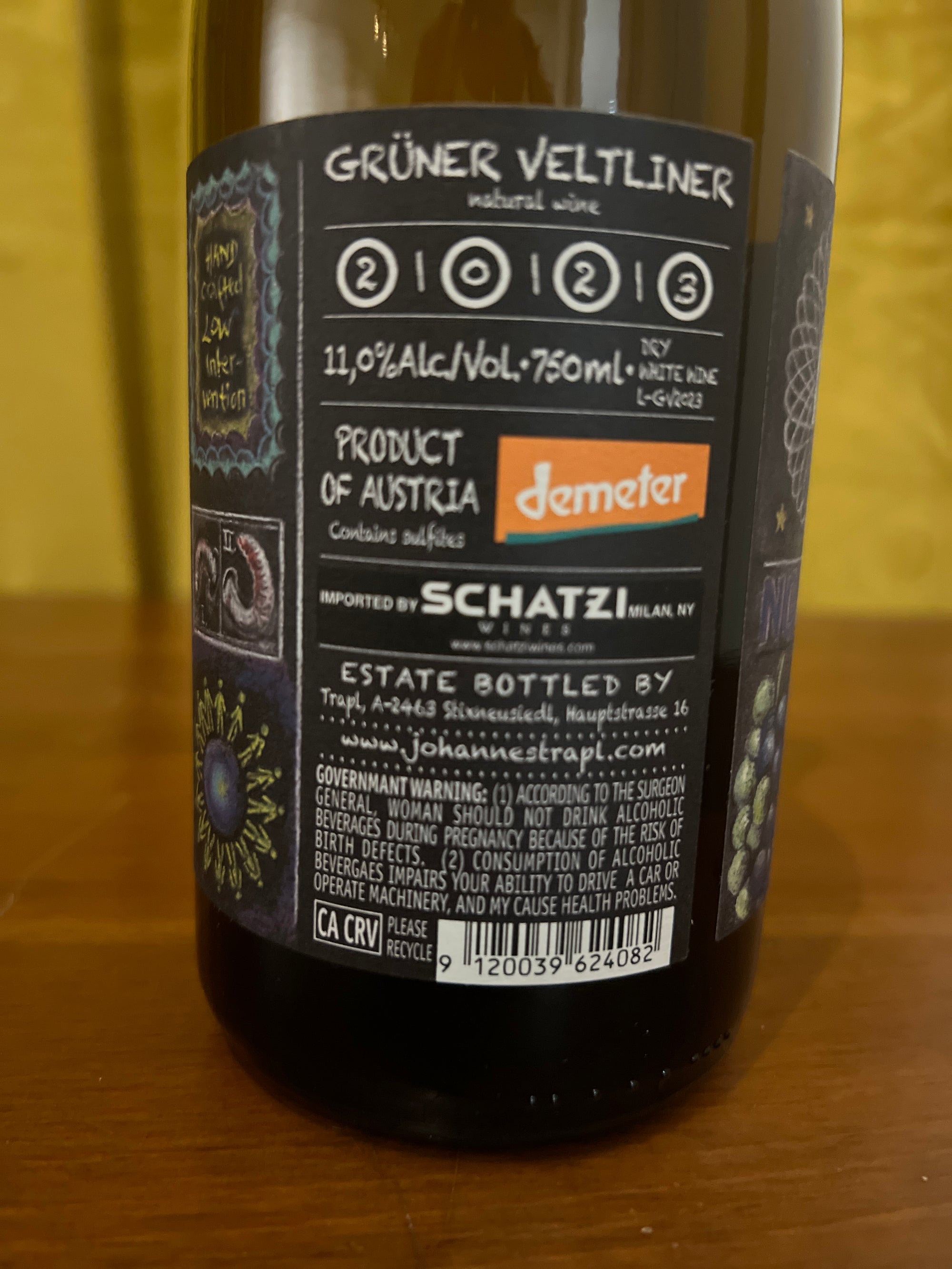 Johannes Trapl Grüner Veltliner