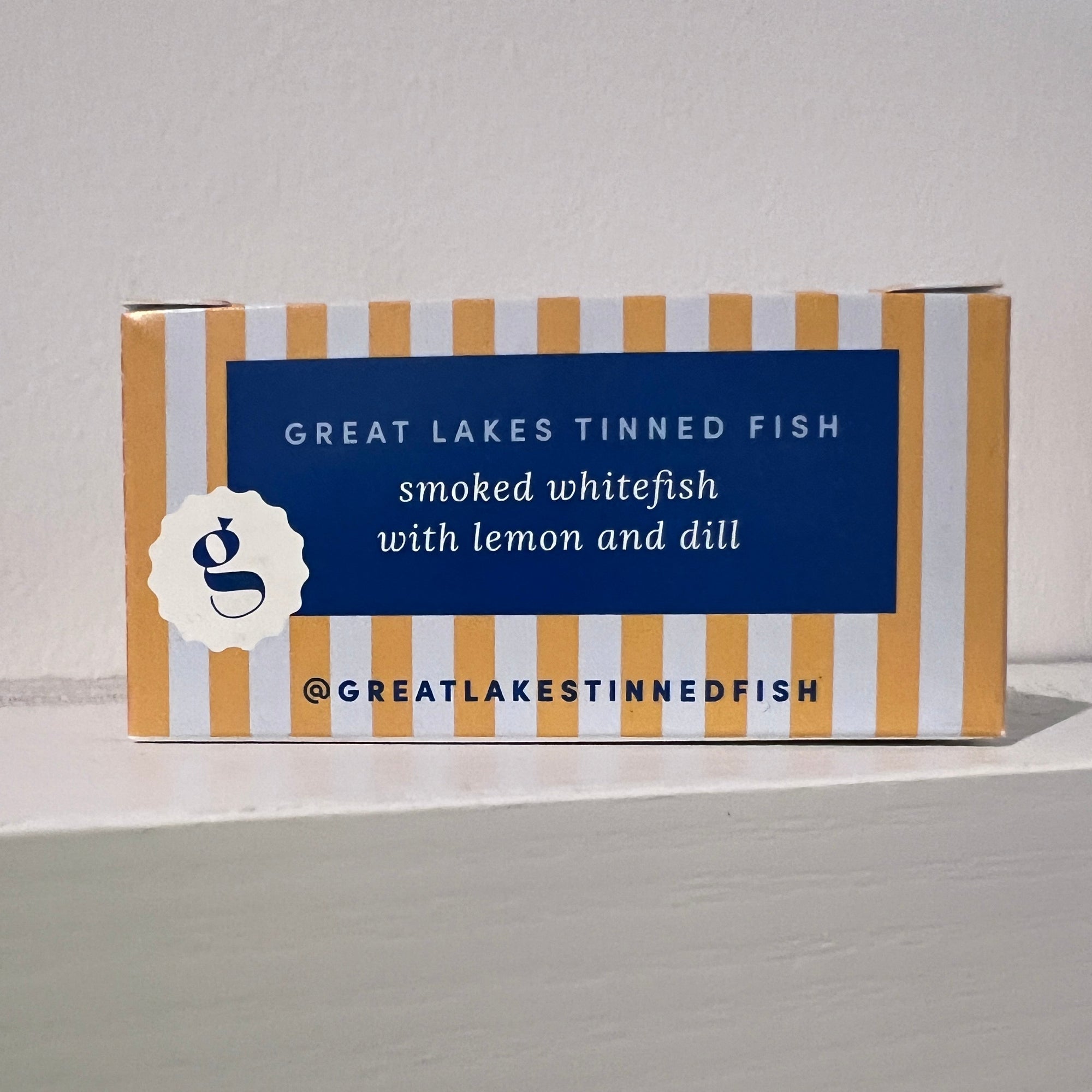 Great Lakes Tinned Fish Smoked Whitefish 3.2oz