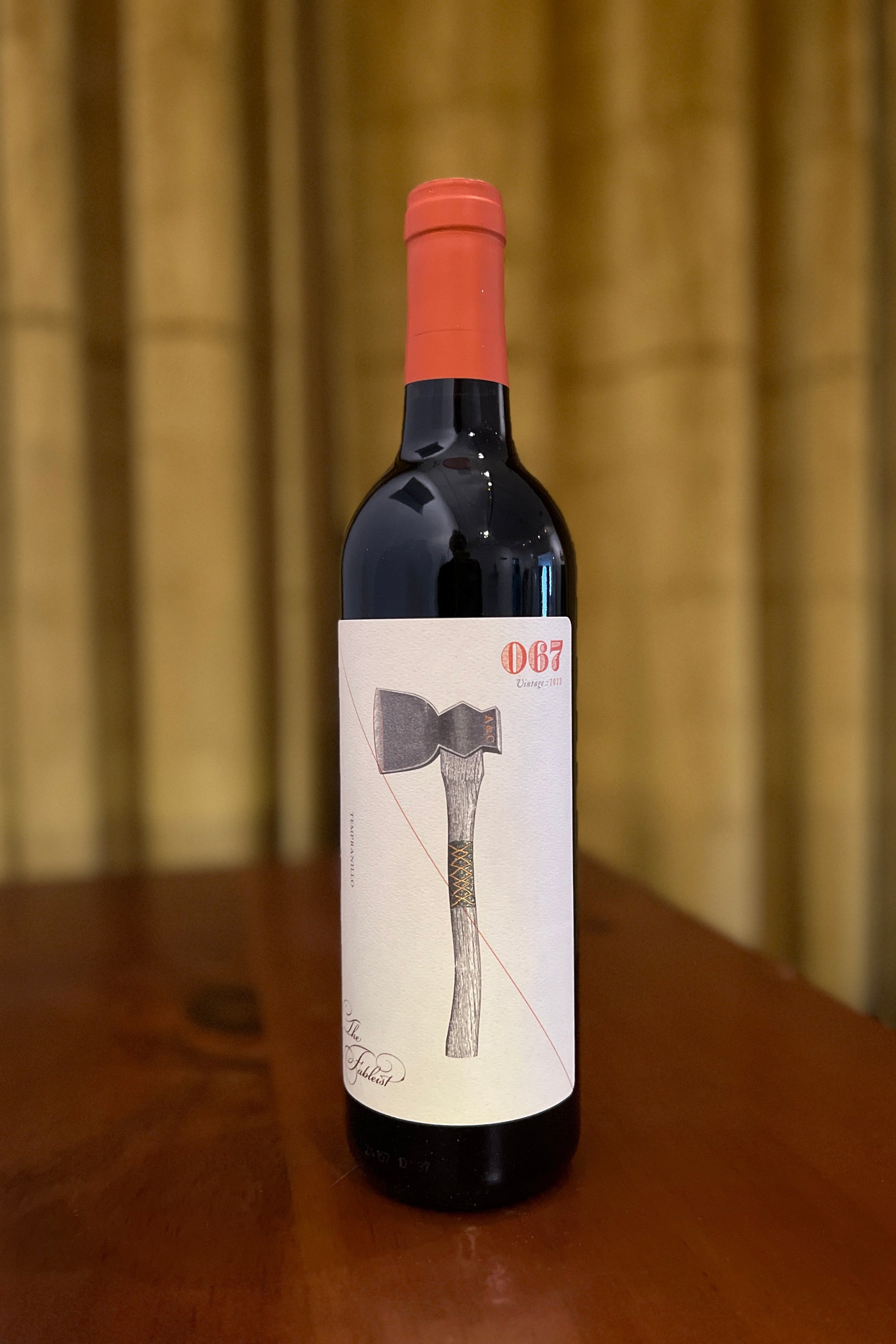 The Fableist “067: The Two Travelers and the Axe” Tempranillo 2023
